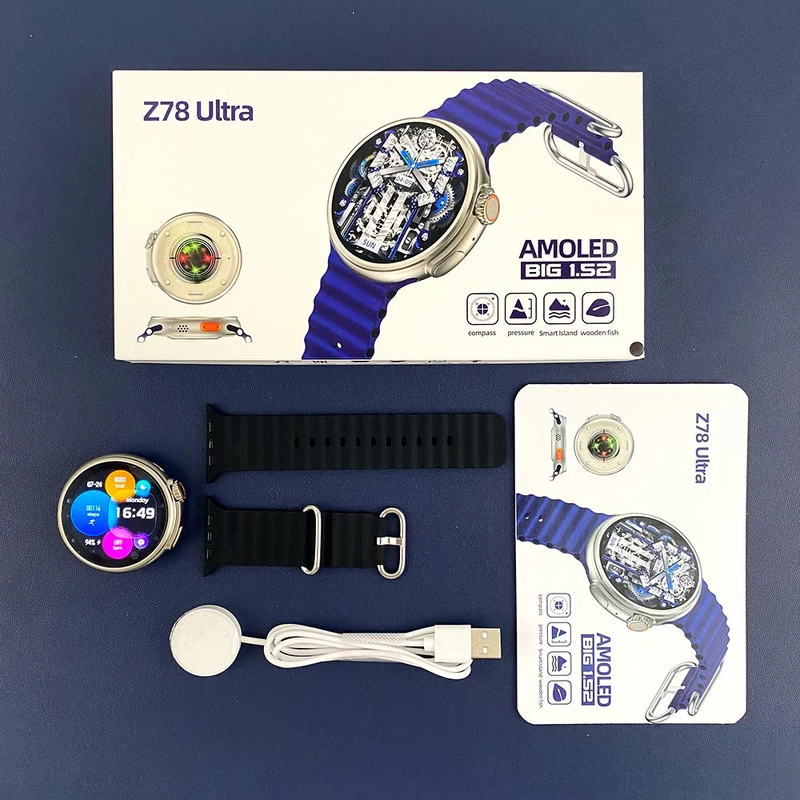 Reloj Inteligente Z78 Ultra Smartwatch | Salud, Deporte y Tecnología en tu Muñeca