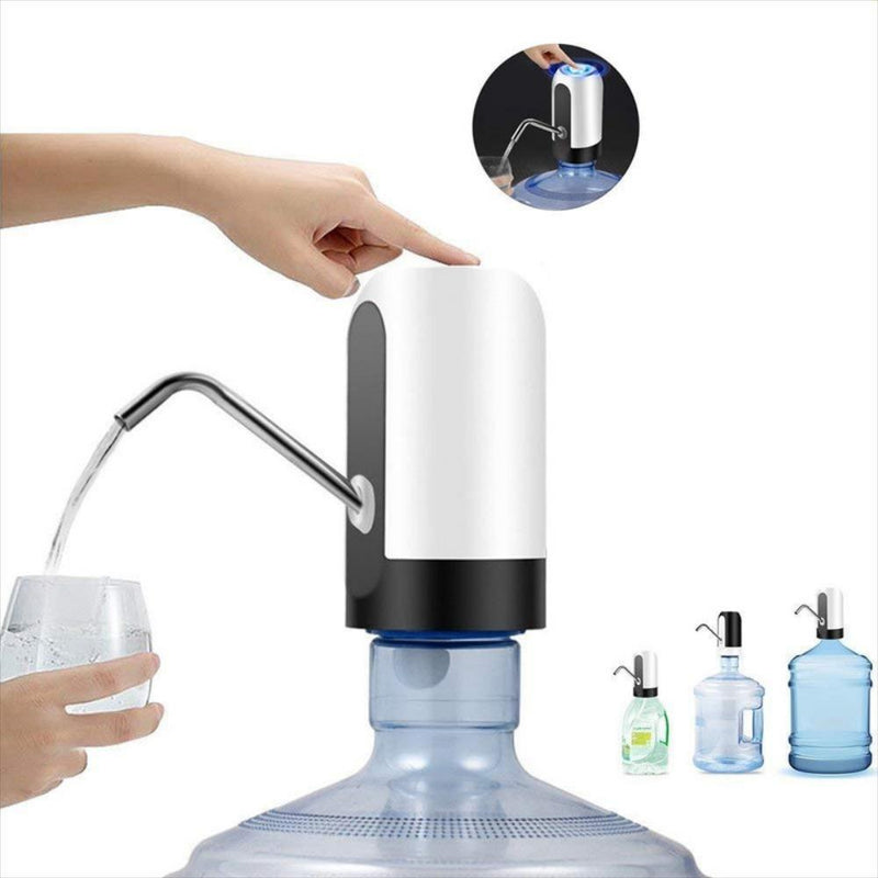 Dispensador de Agua Recargable USB | Bomba Eléctrica para Galón 5L–20L