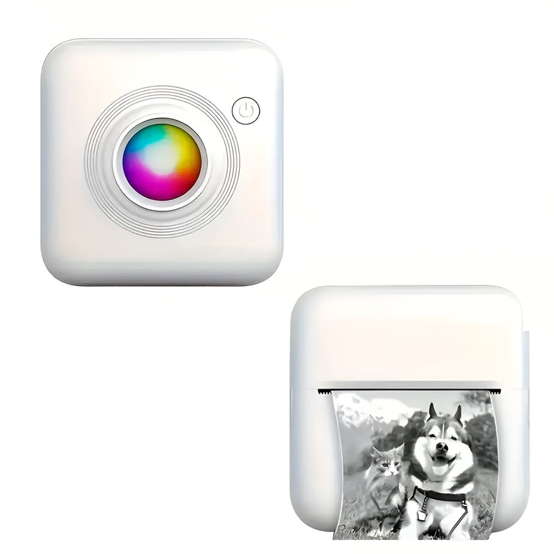 Mini Impresora Portátil Térmica X3 | Sin Tinta, Compacta y con Batería Recargable