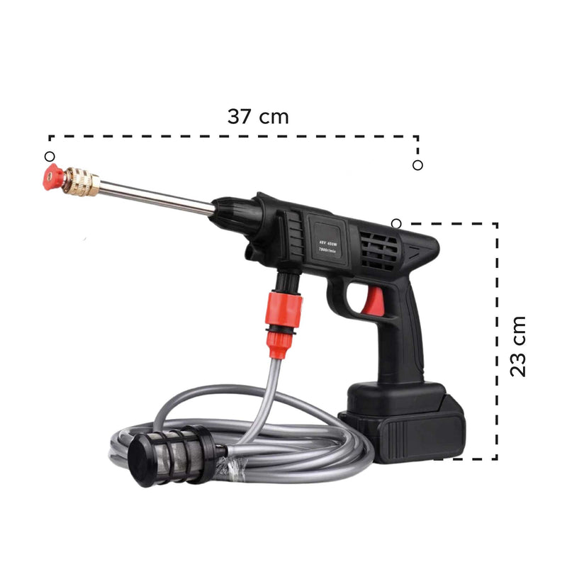 🚿💦 HIDROLAVADORA INALÁMBRICA 48V CON 2 BATERÍAS ⚡