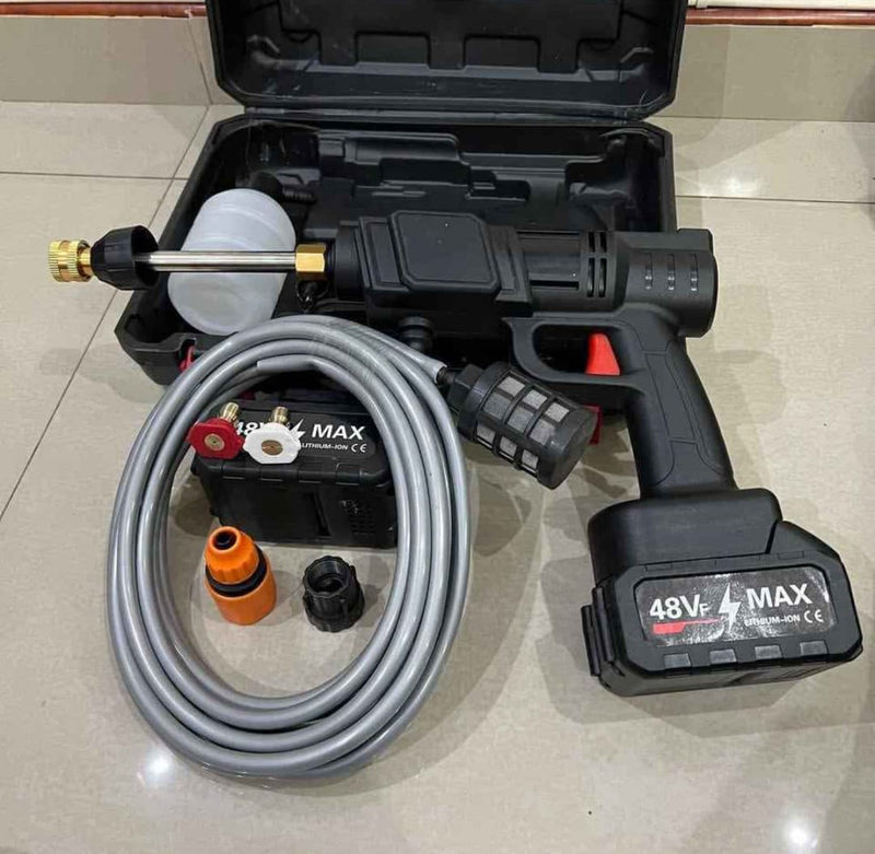 🚿💦 HIDROLAVADORA INALÁMBRICA 48V CON 2 BATERÍAS ⚡