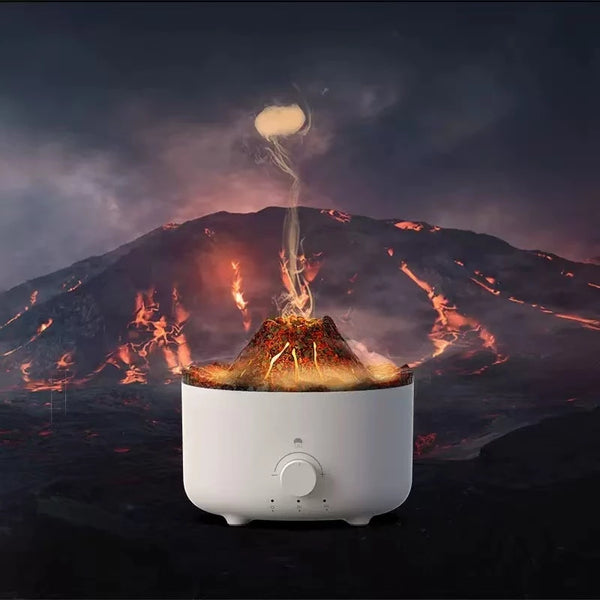 Humidificador Volcán – Relájate y Decora tu Espacio con Estilo